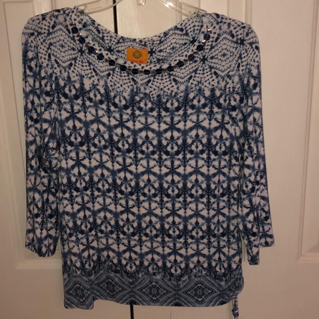 Ruby Rd. Cotton Blouse